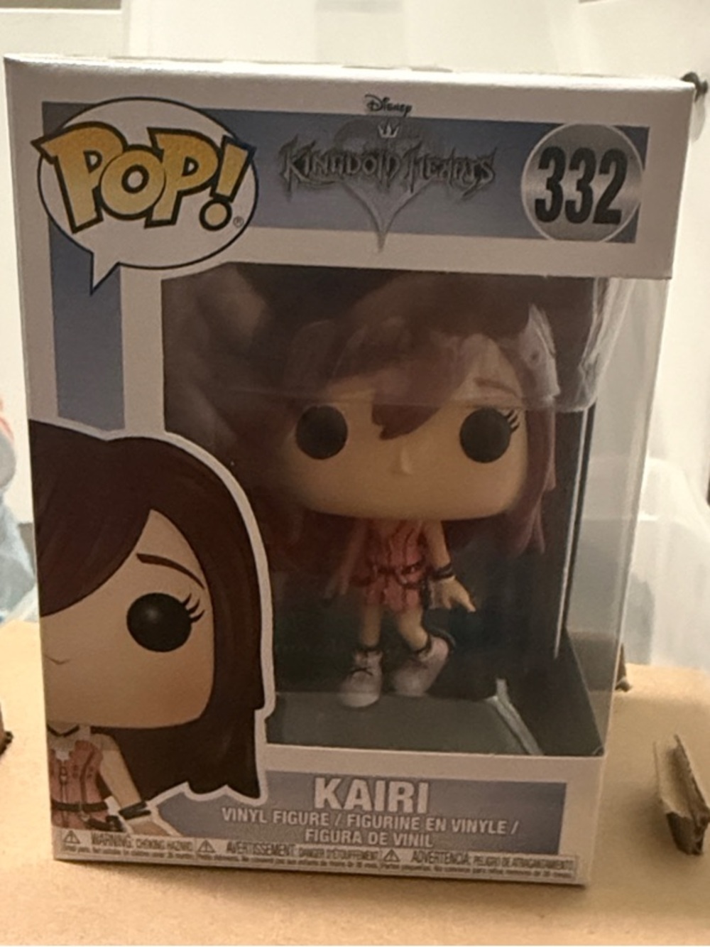Funko Pop Kairi Vinyl Figure - White, Peach, Brown - Picture 1 of 1
